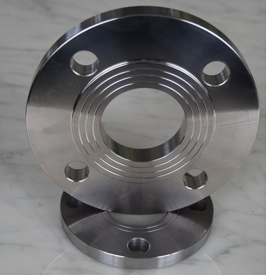 Pn16 Flat Face Carbon Steel Forged Flange And Pipe Fittings Anti Rust Oil