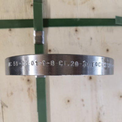 RTJ Pn100 Carbon Steel Forged Flanges Ct20 Gost 33259