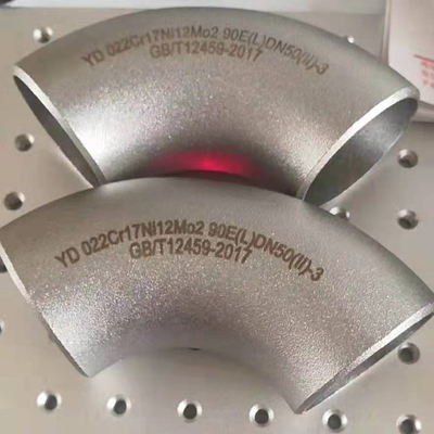 Forged Cold And Hot Dip Galvanized Pipe Fitting Asme B16.9 Wp316l 45 90 180 Degree Elbow
