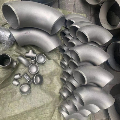 Forged Cold And Hot Dip Galvanized Pipe Fitting Asme B16.9 Wp316l 45 90 180 Degree Elbow