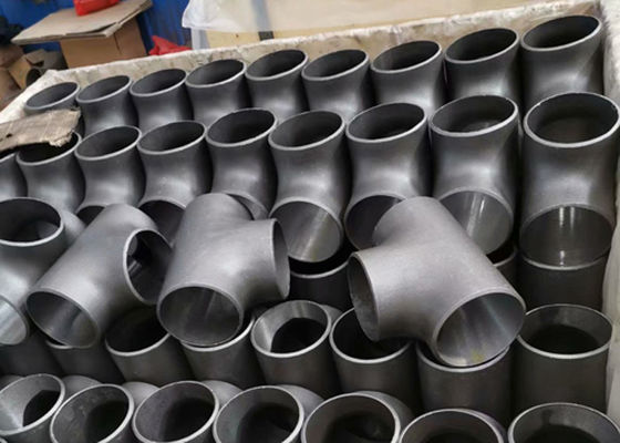 Thickness 2mm To 100mm Black Pipe Reducing Tee SCH40 SCH80 SCH160 Equal Tee