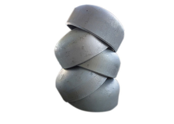 Butt Welded Steel Pipe Cap Black Galvanized Stainless Steel ASTM A182 F304