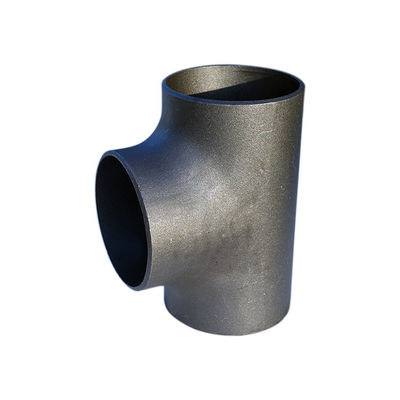 EN10204 3.1 P265GH Butt Welded Pipe Fitting Tee Astm B16.9 Beveling End