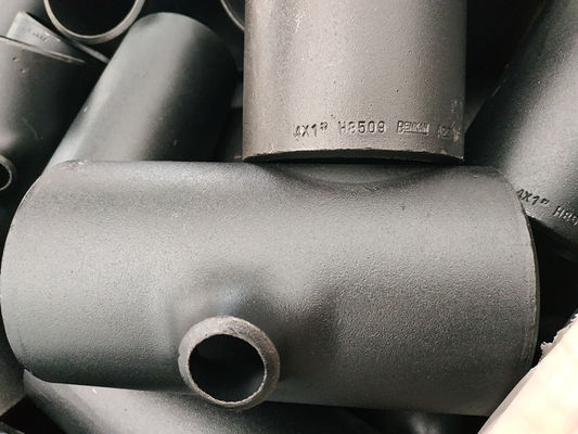 DIN2605 To DIN2617 SCH40 STD SCH80 Steel Pipe Tee Black Galvanized Seamless Fitting