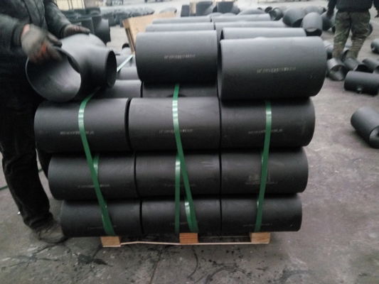 64'' Pipeline BW Stainless Steel Pipe Tee Carbon Steel Straight Tee Fitting
