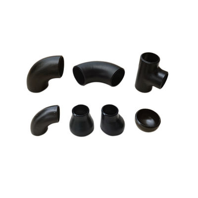 ASTM B16.9 Butt Welded Gas Pipe End Cap Seamless Black Painting Galvanized