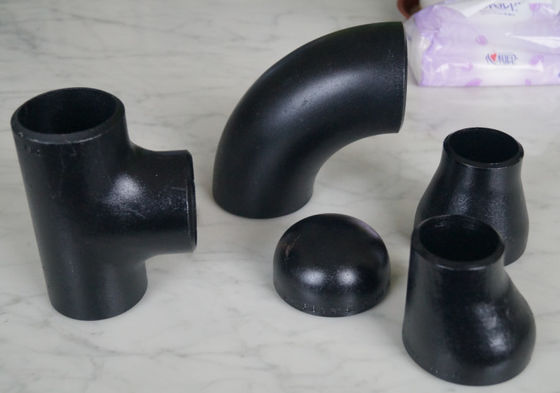 304L 316L ASTM A234 WPB Carbon Steel Pipe Elbow Black  Galvanized   SCH10 SCH20  STD SCH40 SCH80 XS  SCH160