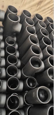 ANSI B16.9 ASTM A234WPB Carbon Steel Equal Tee 3'' 5'' 10'' Galvanized Reducing Tee