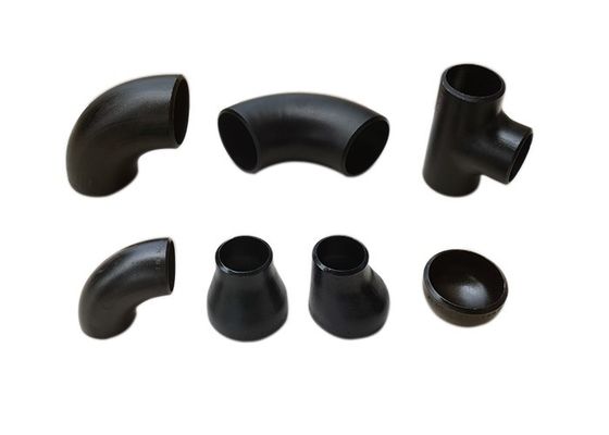 Elbow Pipe Fitting ASME B16.9 and B16.28 Tee Reuder Cap A234 WPB SCH40 STD A182 F304 316