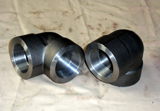 High Pressure Forged Fitting ASME B16.11 ASTM A105 Elbow Cap Tee 3000LB 2000LB