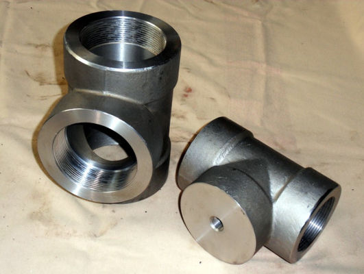 High Pressure Forged Fitting ASME B16.11 ASTM A105 Elbow Cap Tee 3000LB 2000LB