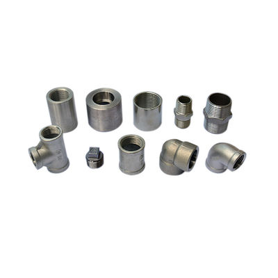 90DEG 45DEG Forged Steel Elbow ASME B16.11 Elbow Cap Tee 3000LB Threaded SW