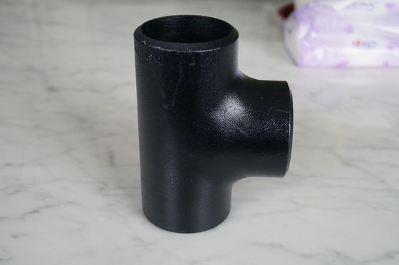 6'' 12''  20'' Carbon Or Stainless Steel Pipe Tee ANSI B16.9 SH3408 Plain End PE