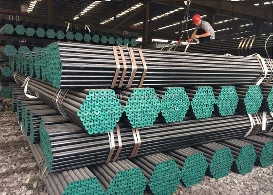 Dia 1/8'' To 30'' 12M Carbon Steel Seamless Pipe Astm A106 Grade B Sch40 ASME B36.1