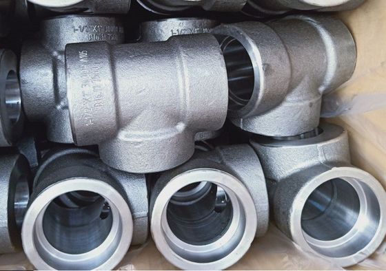 ASME B16.11 A105 Elbow 3000 Lbs Socket Welding Threaded Forged Steel Fitting