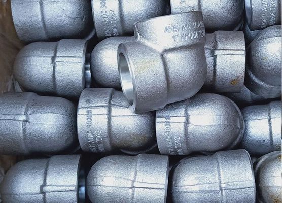 Forged Fitting 90 Degree Socket Elbow Asme B16.11 3000# 6000# 9000#