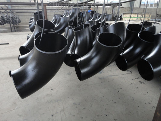 Pipe Fitting Asme B16 9 Elbow Tee Reducer Cap Sch40 Sch80 Black Anti Rust Oil