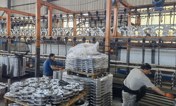 6 10 16 25 40 Bar PN160 Flanges DN10 To DN1600 Cold Galvanized Flange