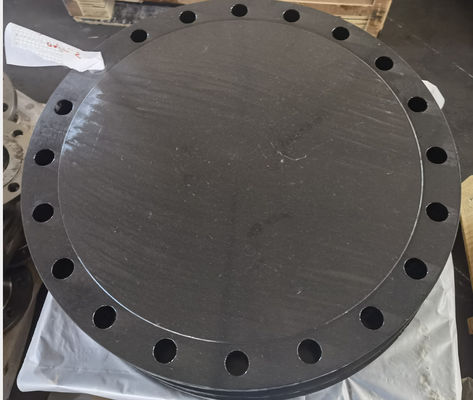Anti Rust Oil AWWA C207-07 Hubbed Slip On Flange ISO9001 PED 2000