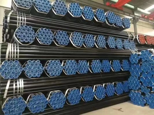 Carbon Steel Seamless ASTM A106 ASME B36.1 SCH40 SCH80 Painting Black Steel Pipes