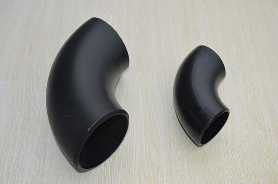 26'' To 110'' Butt Weld Pipe Fittings 90Deg Elbow Short Black Elbow Sch40 Sch80
