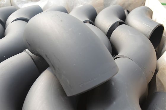 26'' To 110'' Butt Weld Pipe Fittings 90Deg Elbow Short Black Elbow Sch40 Sch80