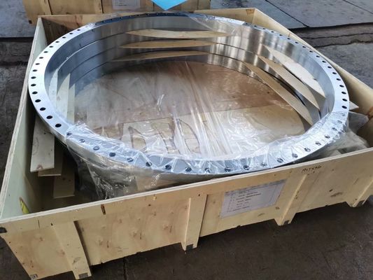 Plate PN6 Forged Stainless Steel Flanges Din 2502 Din 2633 Din 2566