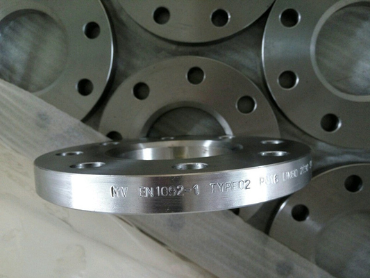 Pn6 Carbon Steel Blind Flange Din En 1092-1 Oil Black Paint