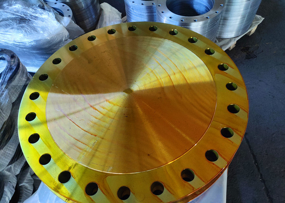 Jis B2220 Jis 10k Blind Flange Carbon Steel Yellow Painting