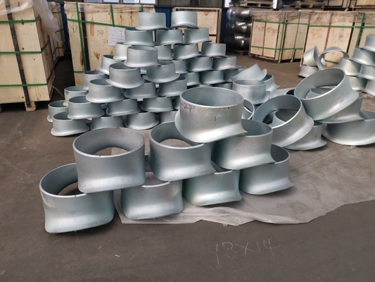 A234-WPB Saddle Seamless Welded Steel Pipe Tee Varnish Butt Welded Pipe Fitting Elbow galvanized steel pipe